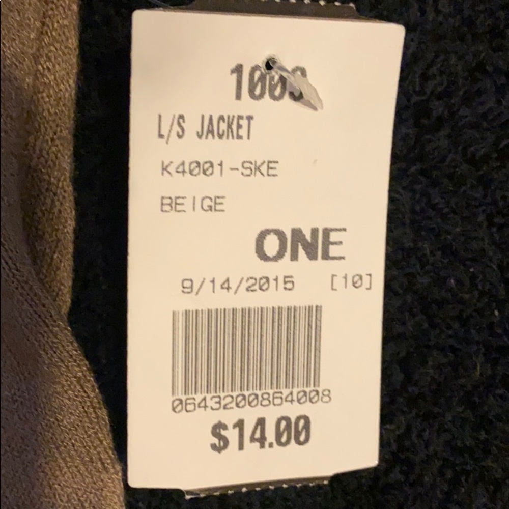 Zip front cardigan - Picture 2 of 2